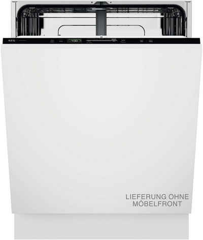 AEG vollintegrierbarer Geschirrspüler 6000 GI620C2SC, Spülmaschine – starke Sprühabdeckung, viel Platz & sauber