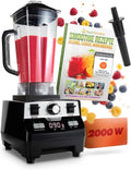 NUTRI-BLENDER MAX+ Hochleistungsmixer 2000W Standmixer Smoothie Hochleistung Smoothie-Maker Profi Mixer Blender - 2L Tritan, BPA-FREI, 9 Stufen,