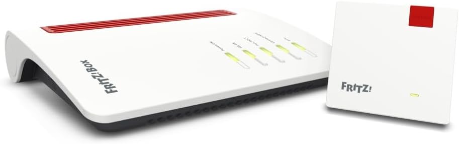 FRITZ!Mesh Set – 7530 AX Wi-Fi 6 Router + 1200 AX Repeater, bis 2.400 MBit/so