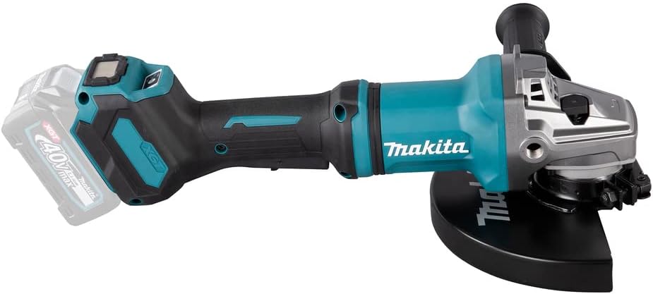 makita GA038GZ Winkelschleifer 40V max. (ohne Akku, ohne Ladegerät), Petrol
