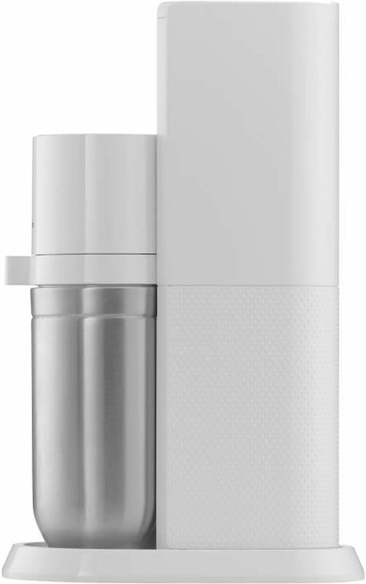 SodaStream Wassersprudler Duo White Megapack mit 4 Flaschen und 1 Zylinder, Weiß, 2270181