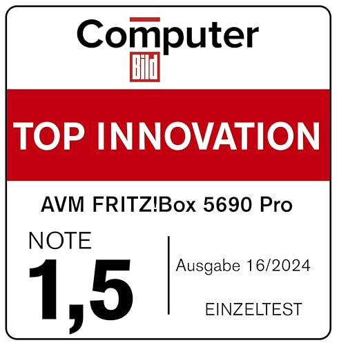 FRITZ!Box 5690 Pro – Wi-Fi 7 Triband-Router für DSL & Glasfaser, Mesh & DECTo