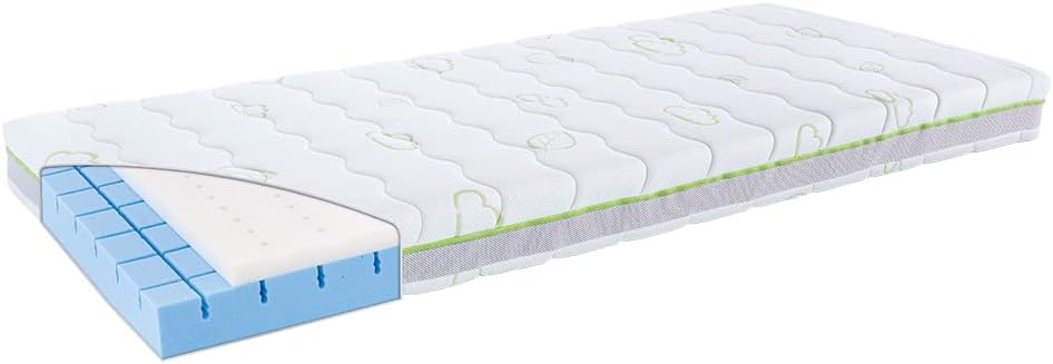 Träumeland comfort-pads, Tencel-Verbundstoff T080282 Jugendmatratze Schlummerland, 90 x 200 cm, Mehrfarbig