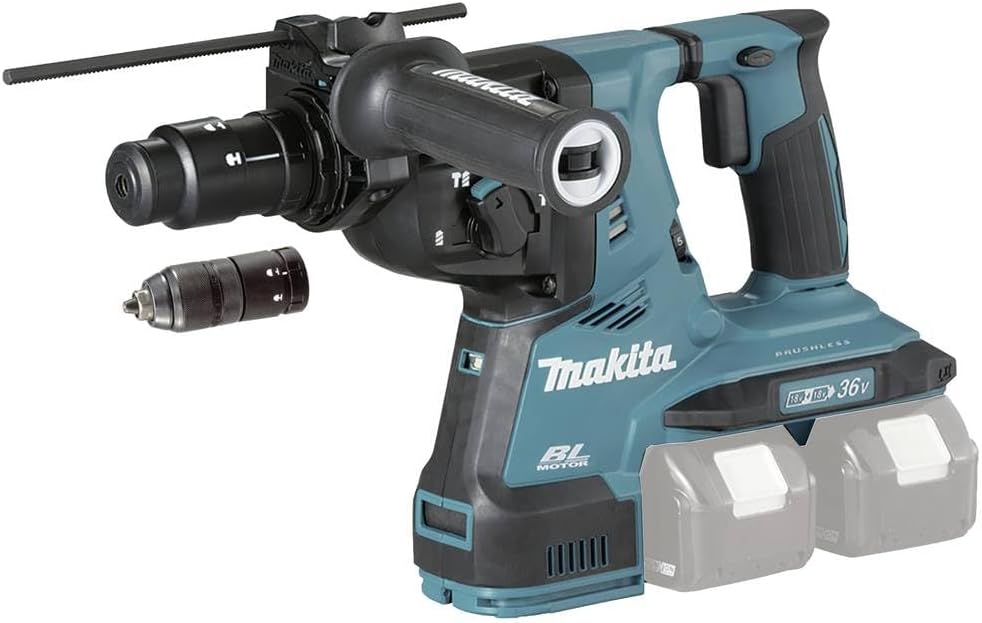Makita DHR283ZJU Kombihammer 2x18V (ohne Akku/ohne Ladegerät), 18 V, Farbe