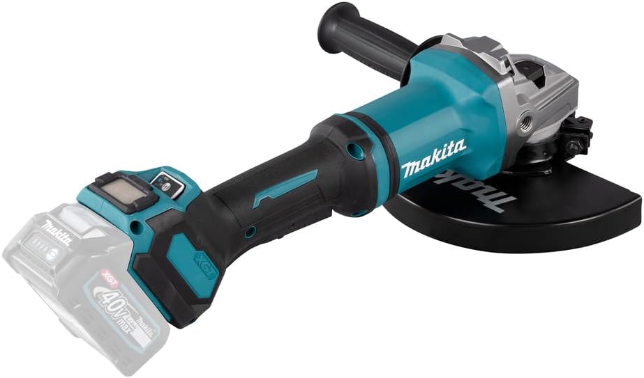 makita GA038GZ Winkelschleifer 40V max. (ohne Akku, ohne Ladegerät), Petrol