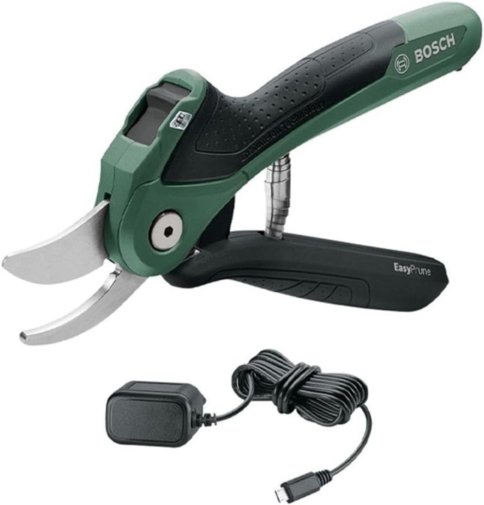 Bosch Home and Garden elektrische Gartenschere EasyPrune (integrierter 3,6 Volt Akku, 450 Schnitte/Akkuladung, im Karton)