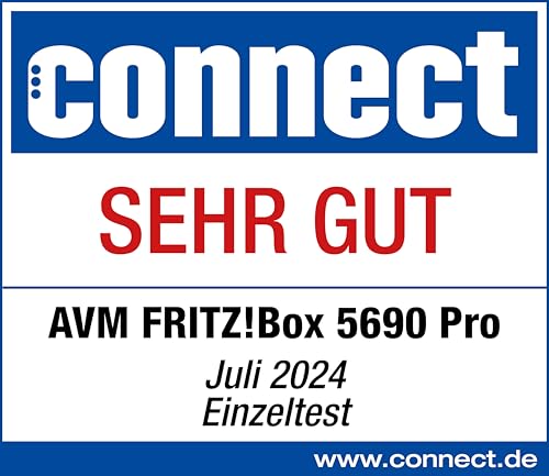 FRITZ!Box 5690 Pro – Wi-Fi 7 Triband-Router für DSL & Glasfaser, Mesh & DECTo