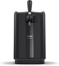 Philips PerfectDraft Black Beer Dispenser for up to 30 Days | Freshly cooled at 3 °C, for the home bar, 6 L, LED indicators (HD3760/90)