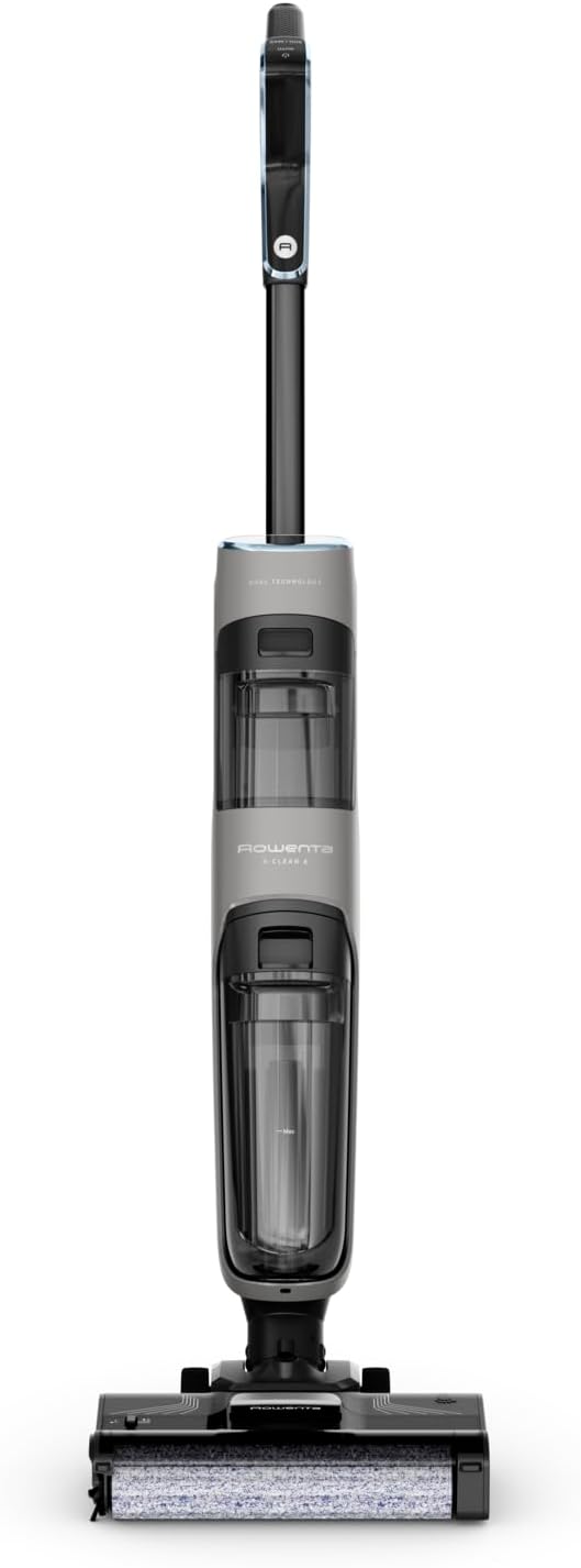 Rowenta X-Clean 4 kabelloser Nass-und Trockenstaubsauger, 50min Laufzeit