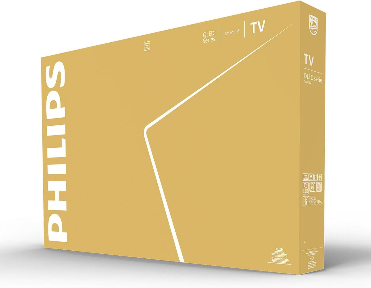Philips 55PUS7800 4K QLED Smart TV - 55 Zoll Display mit Pixel Precise Ultra HD, Titan OS Plattform und Dolby Atmos Sound - Funktioniert mit Alexa und Google Sprachassistent
