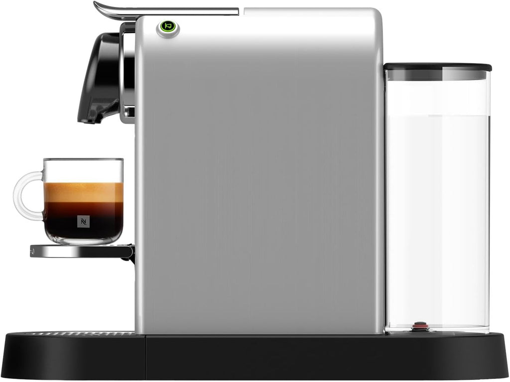 NESPRESSO KRUPS CitiZ Silber Original Kapselmaschine XN741B