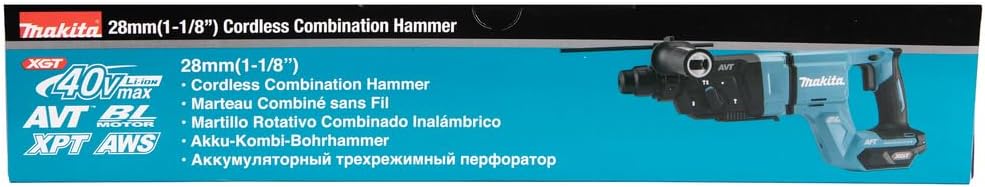 Makita HR007GZ Akku-Kombihammer SDS-PLUS 40V max. (ohne Akkus, ohne Ladegerät)