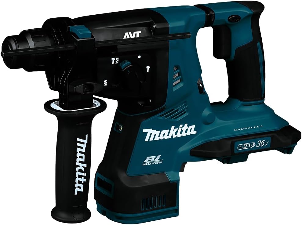 Makita DHR280ZJ Akku Kombihammer, 2 x 18V, Nur Gerät, Batteriebetrieben, Standard, Petrol