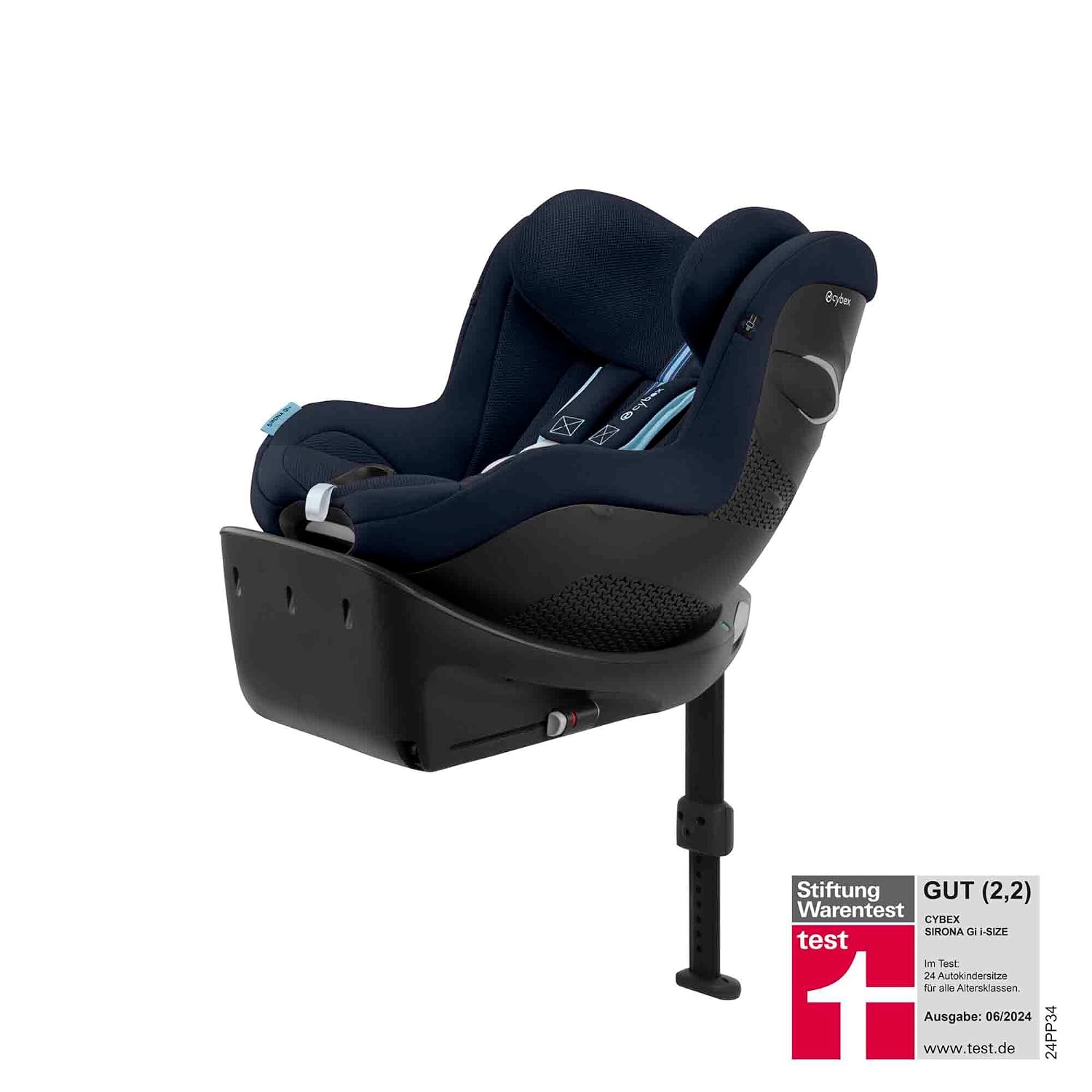 CYBEX Gold Kinder-Autositz Sirona Gi i-Size Plus, Ocean Blue
