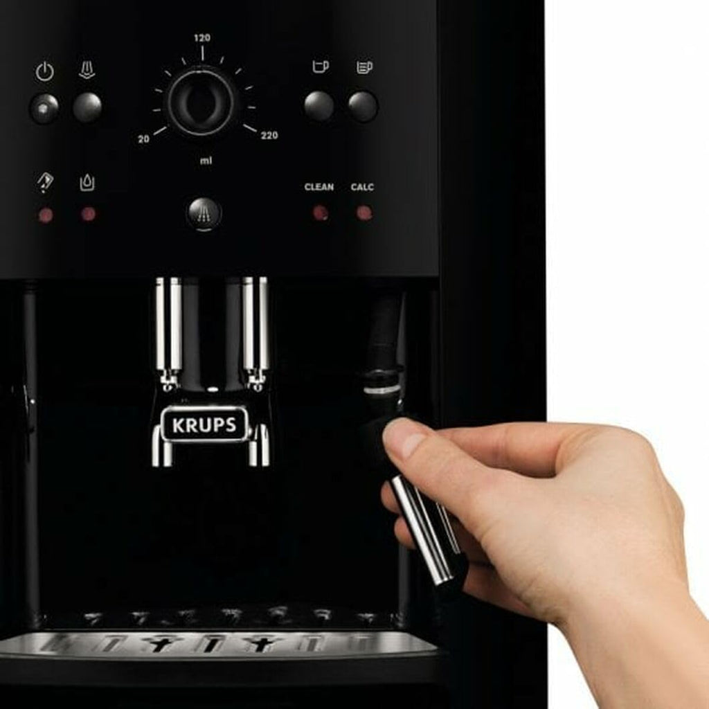 Krups Kaffeevollautomat Arabica Picto Quatrro Force EA8110, Schwarz