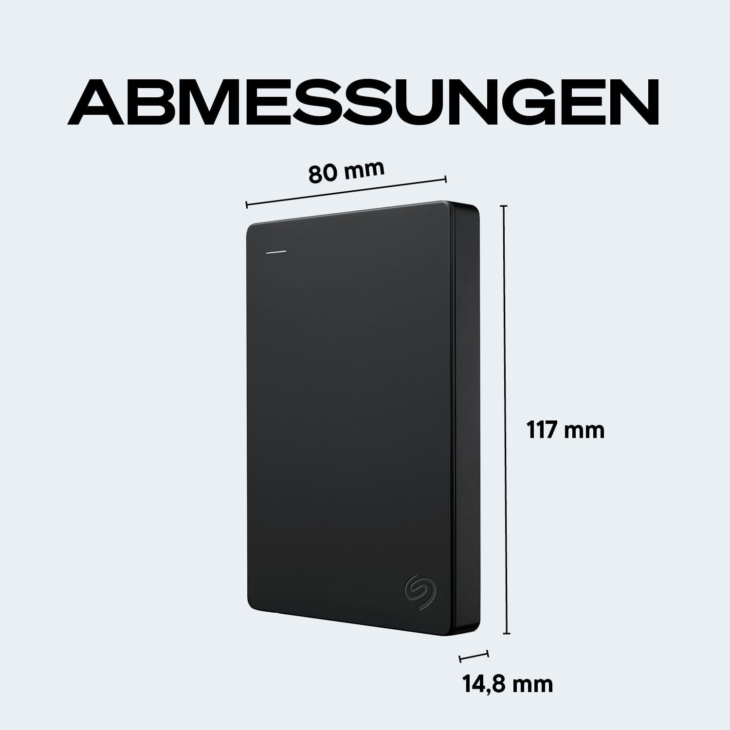 Seagate 2TB Externe Tragbare Festplatte | USB 3.0 (STGX2000400)