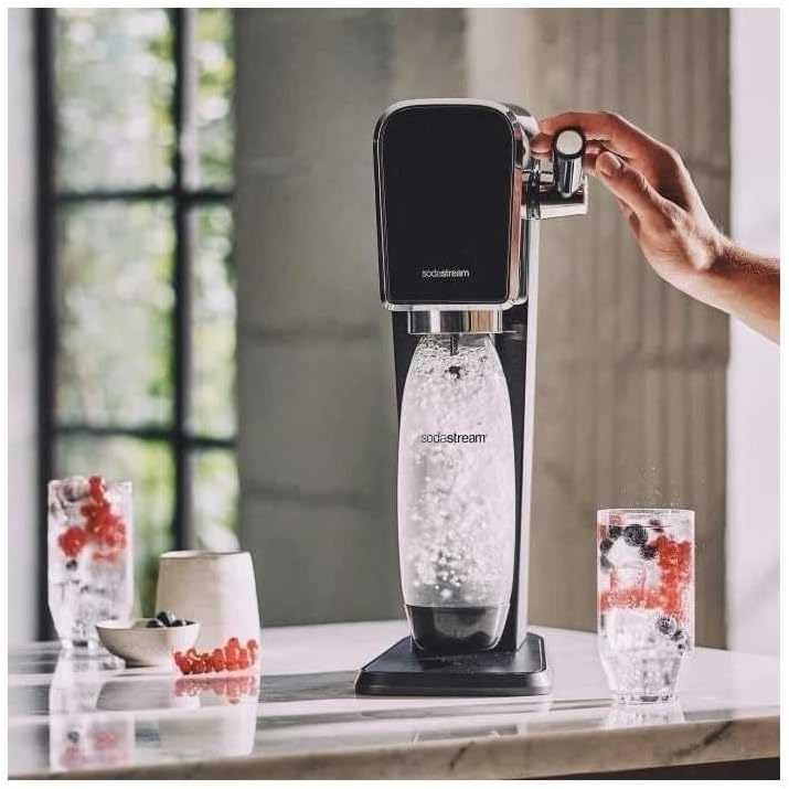 Sodastream Soda und sprudelnde Wassermaschine, spülmaschinenfest