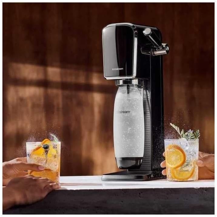Sodastream Soda und sprudelnde Wassermaschine, spülmaschinenfest