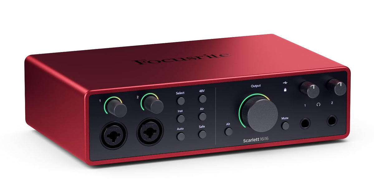 Focusrite Scarlett Solo 4th Gen USB-C Audio Interface