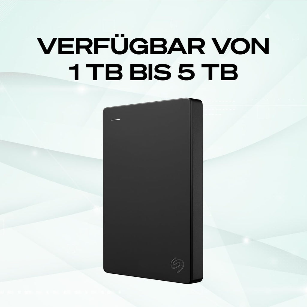 Seagate 2TB Externe Tragbare Festplatte | USB 3.0 (STGX2000400)