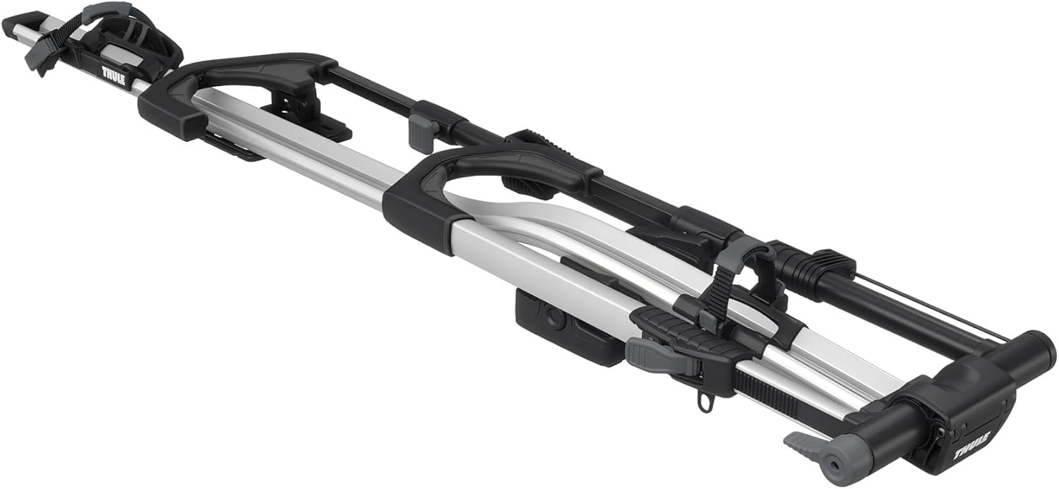 Thule Upride Dachfahrradträger, Fahrradträger für Dach Black/aluminum, One-Size