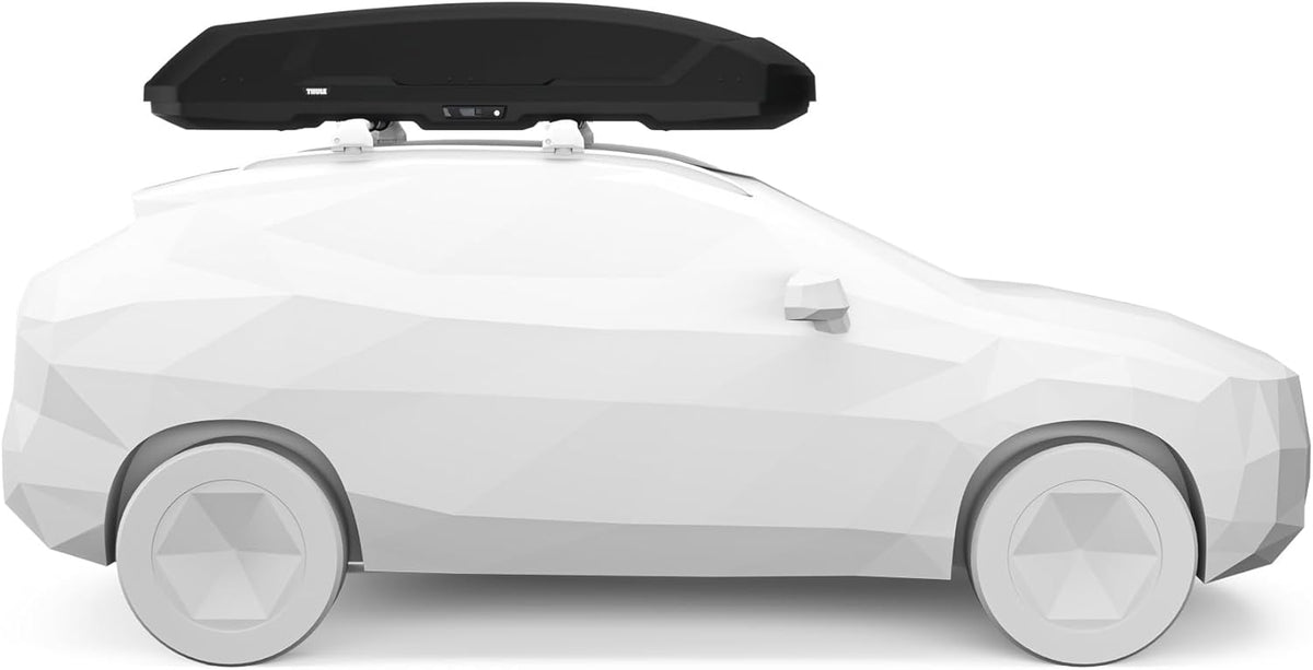 Thule Force 3 Dachbox Vielseitige Dachbox Black Matte XXL Sport