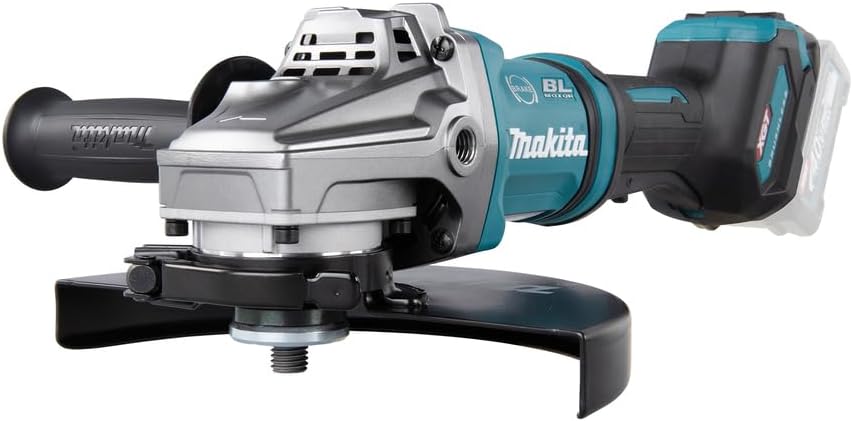 makita GA038GZ Winkelschleifer 40V max. (ohne Akku, ohne Ladegerät), Petrol