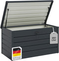 STEELSØN Dorado Gartenbox 350 Liter, Anthrazit, wasserdicht, abschließbar