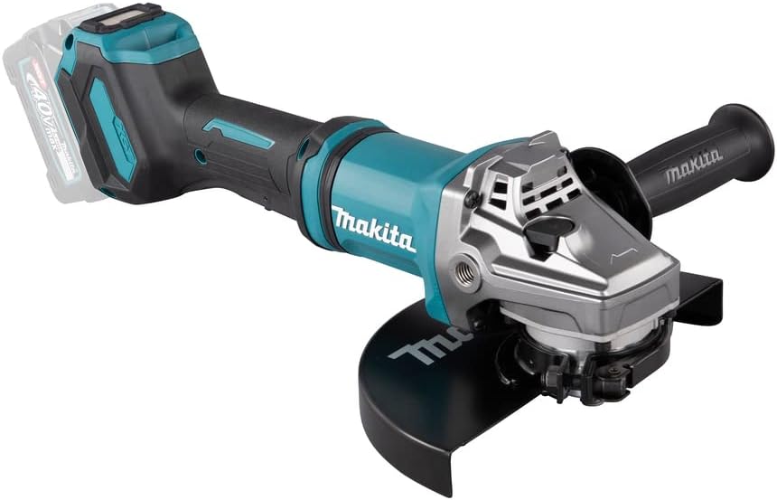 makita GA038GZ Winkelschleifer 40V max. (ohne Akku, ohne Ladegerät), Petrol