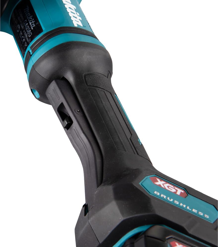 makita GA038GZ Winkelschleifer 40V max. (ohne Akku, ohne Ladegerät), Petrol