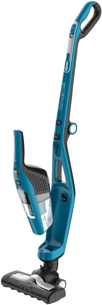 Kabelloser Rowenta Dual Force 2-in-1 Staubsauger und Handstaubsauger beutellos, LED-Leuchten, leicht, klappbarer Griff, langlebiger Lithium-Ionen-Akku, alle Oberflächen, Zyklon-Technologie, RH6751WO