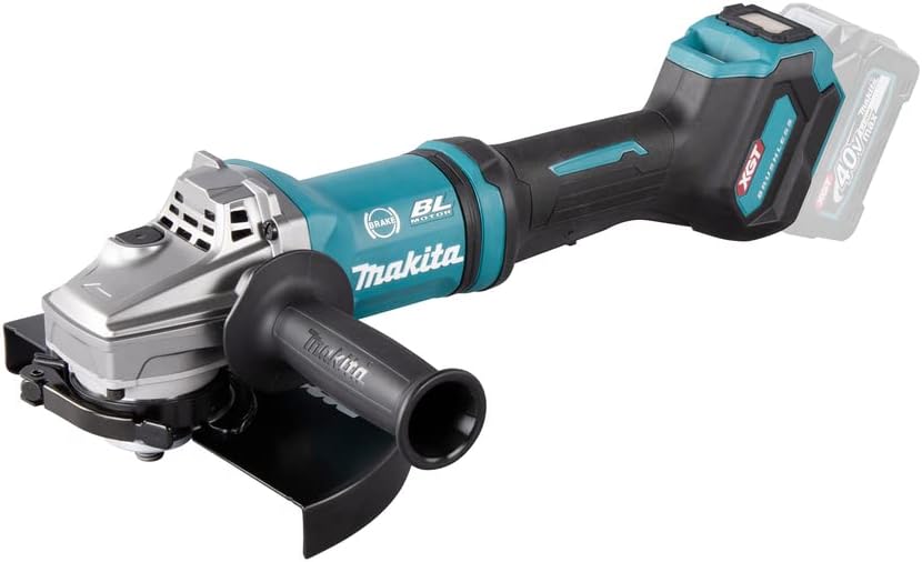 makita GA038GZ Winkelschleifer 40V max. (ohne Akku, ohne Ladegerät), Petrol