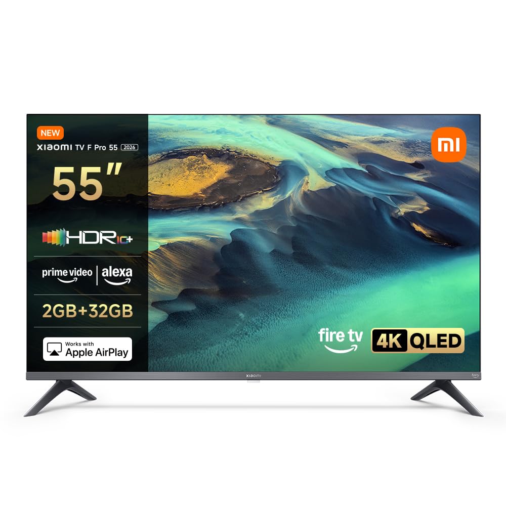 Xiaomi TV F Pro 32 32" QLED Smart TV Fire OS7 Triple Tuner DVB-C/S/S2/T/T2