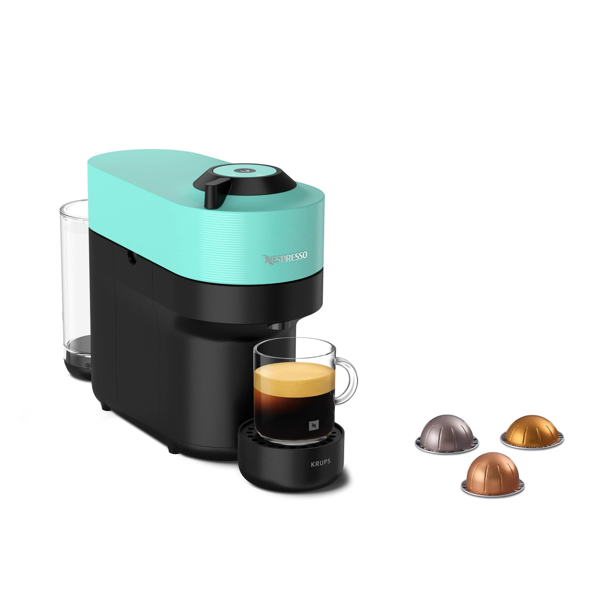NESPRESSO KRUPS Vertuo Pop Plus Titan Kapselmaschine XN930T