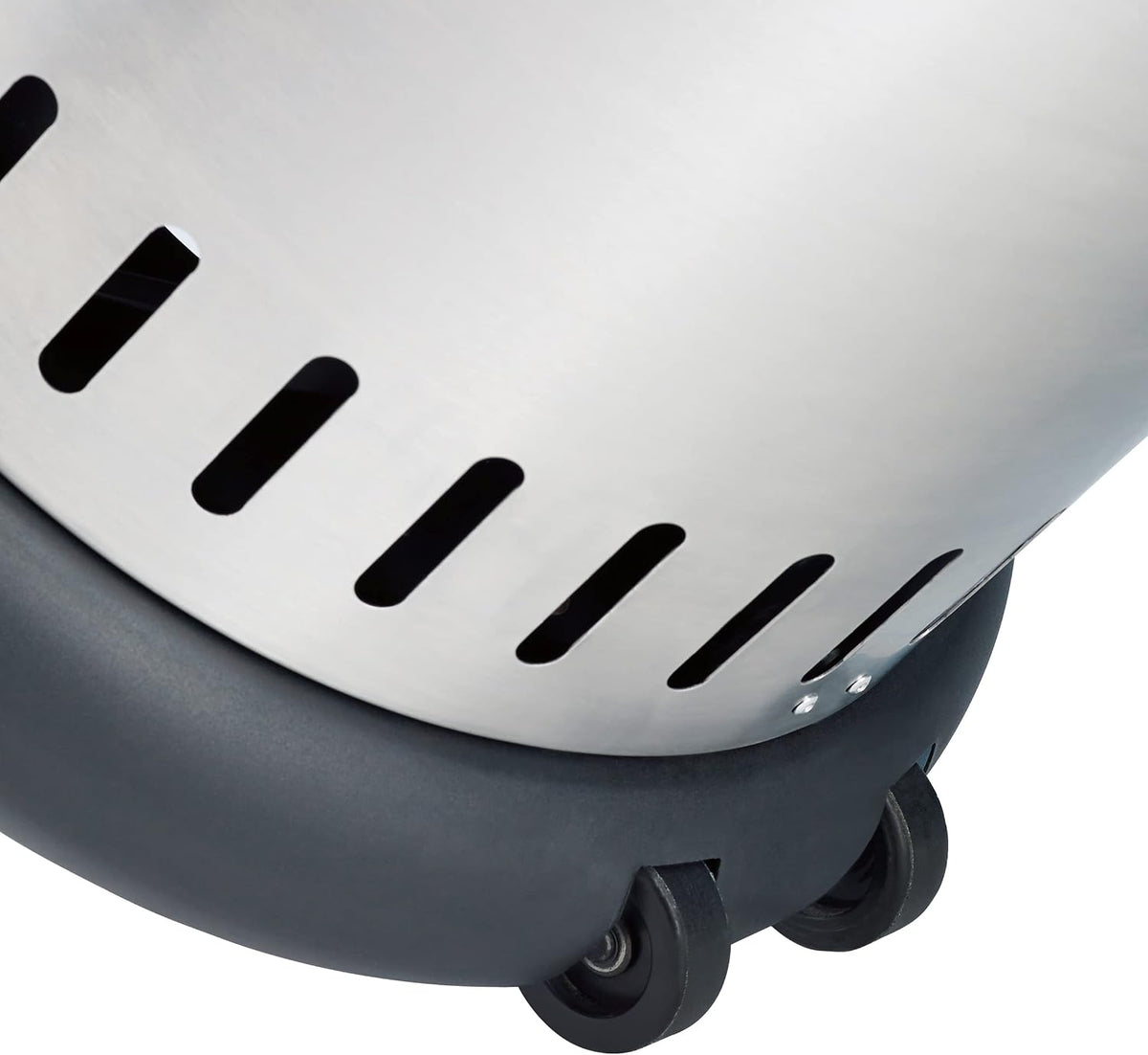 Enders® Terrassenfeuer Gas VULANO, 5589, Vormontiert mit stufenloser Regulierung, höhenverstellbar, Transport-Räder, Umkippsicherung, Silber