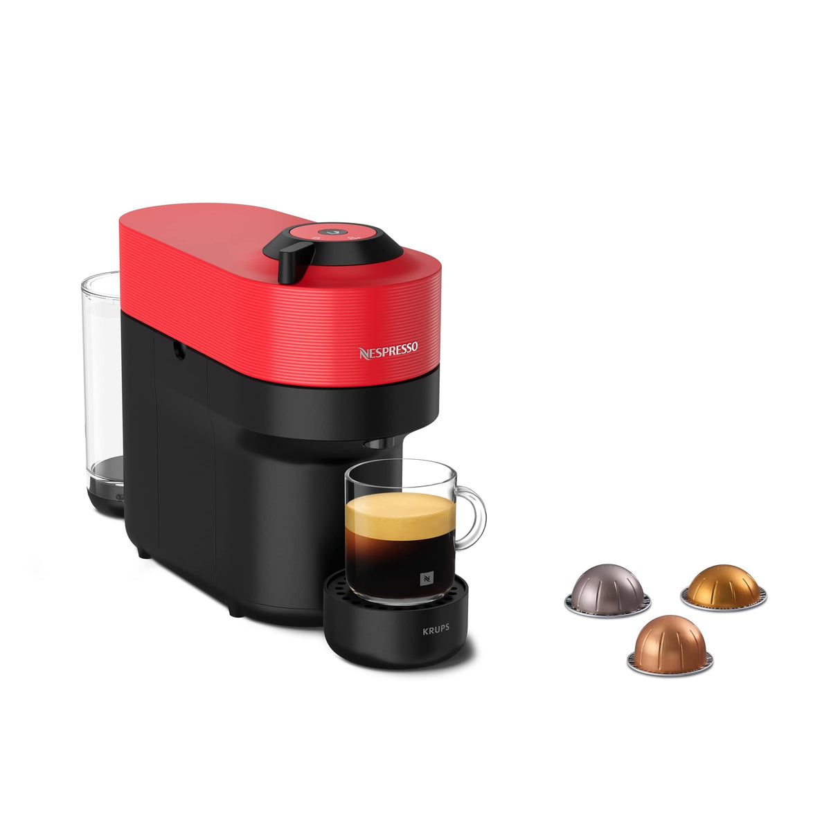 NESPRESSO KRUPS Vertuo Pop Plus Titan Kapselmaschine XN930T
