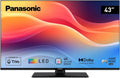 Panasonic TB-43W61AEZ, W61 Serie, 43 Zoll, 4K Ultra HD LED Smart TV, 2025, TiVo, Dolby Vision & Atmos, Game Mode Plus, Alexa & Google Sprachsteuerung, Schwarz