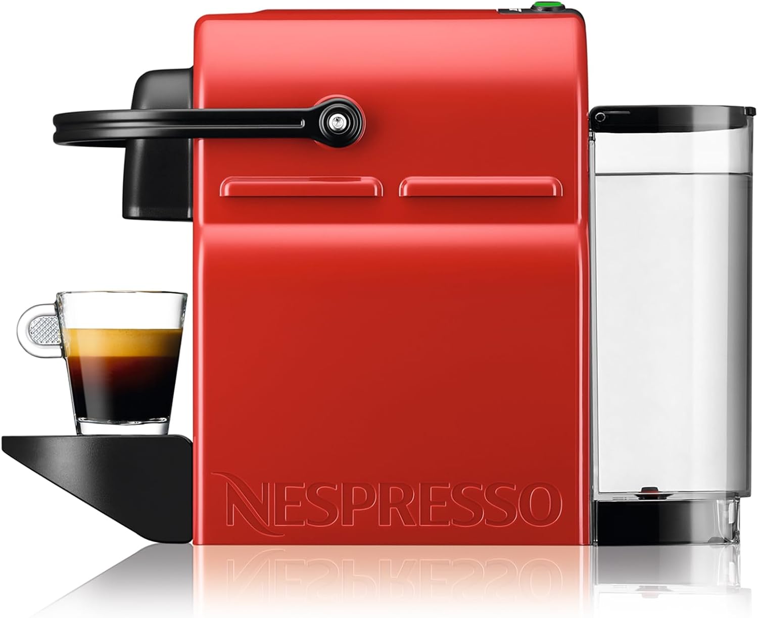 NESPRESSO KRUPS Inissia Rot Original Kapselmaschine XN1005