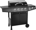 Taino Basic BBQ Gas Barbecue Grill Trolley mit Side Cooker – Produktbeschreibung:
