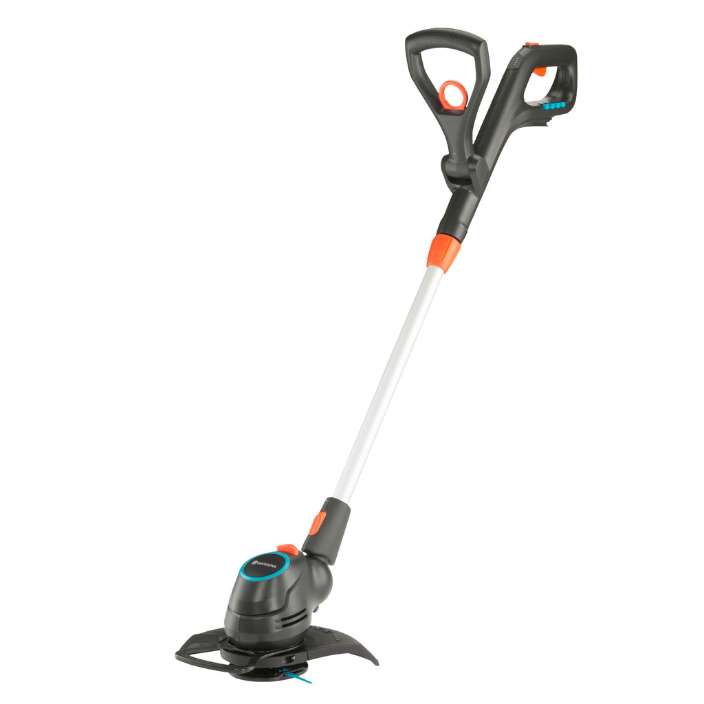 Gardena Akku-Rasentrimmer ComfortCut 23/18V P4A Ready-to-Use Set: Leistungsstark, Leichtgewicht, Teleskopgriff, Kantenschnitt, Kabellos (14701-20)