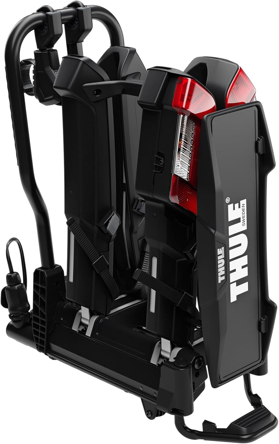 Thule Easyfold 3 Plattformfahrradträger Für Die Anhängerkupplung Black, 2(3) Bikes
