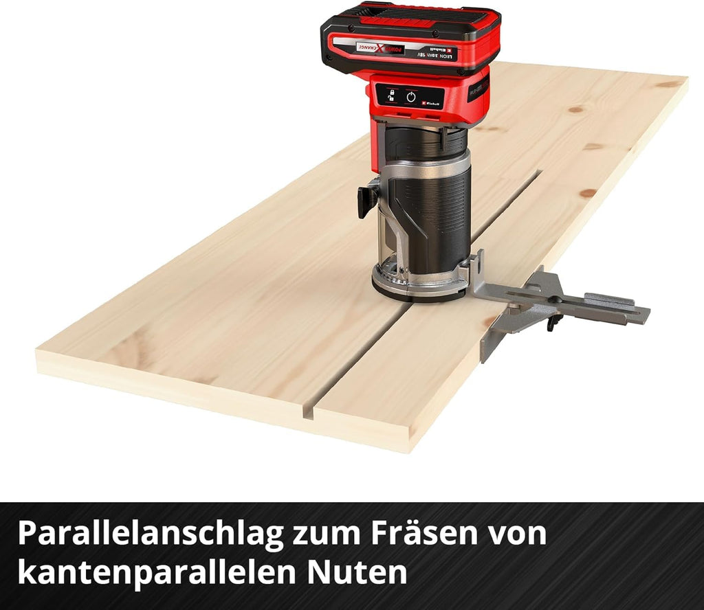 Einhell Professional Akku-Kantenfräse TP-ET 18 Li BL-Solo