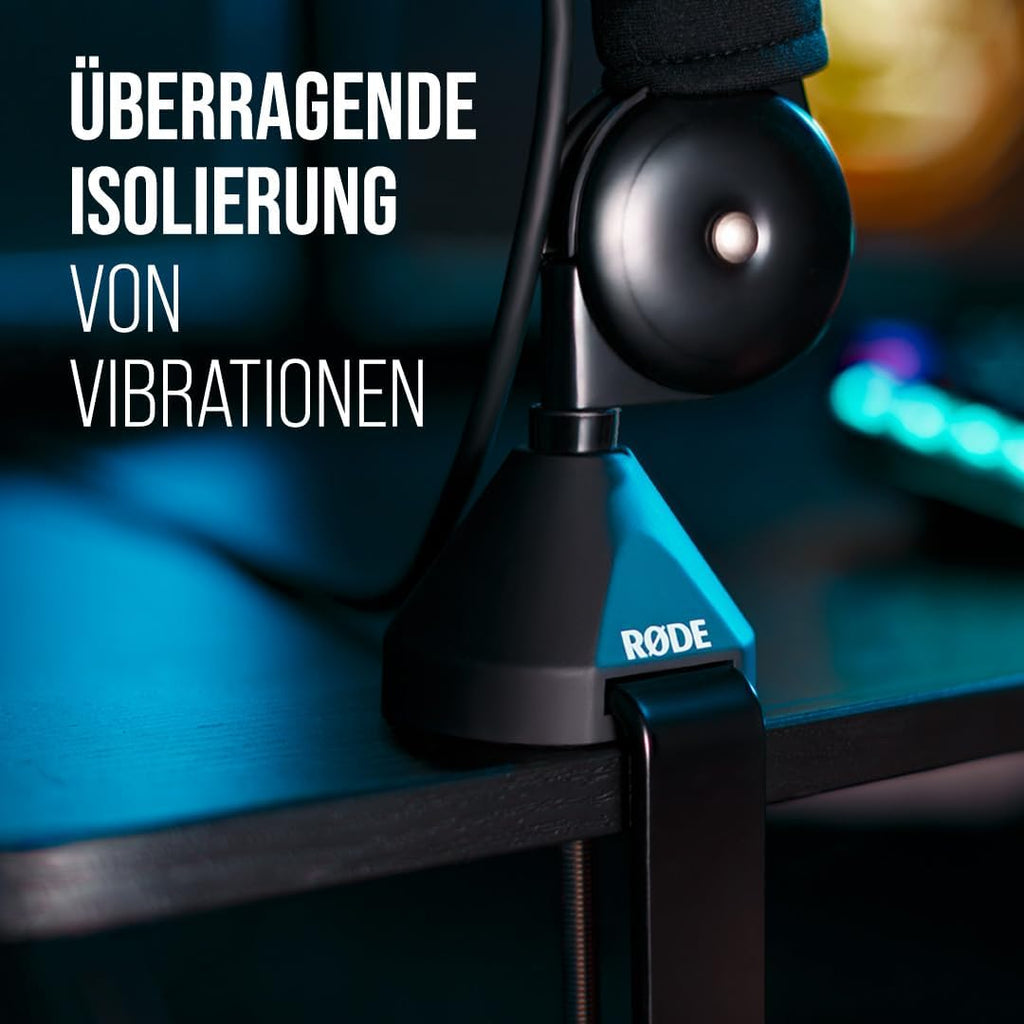 RØDE PSA1+ Professional Articulated Arm Tripod for Studio Applications with Innovative Spring System Neoprene Black