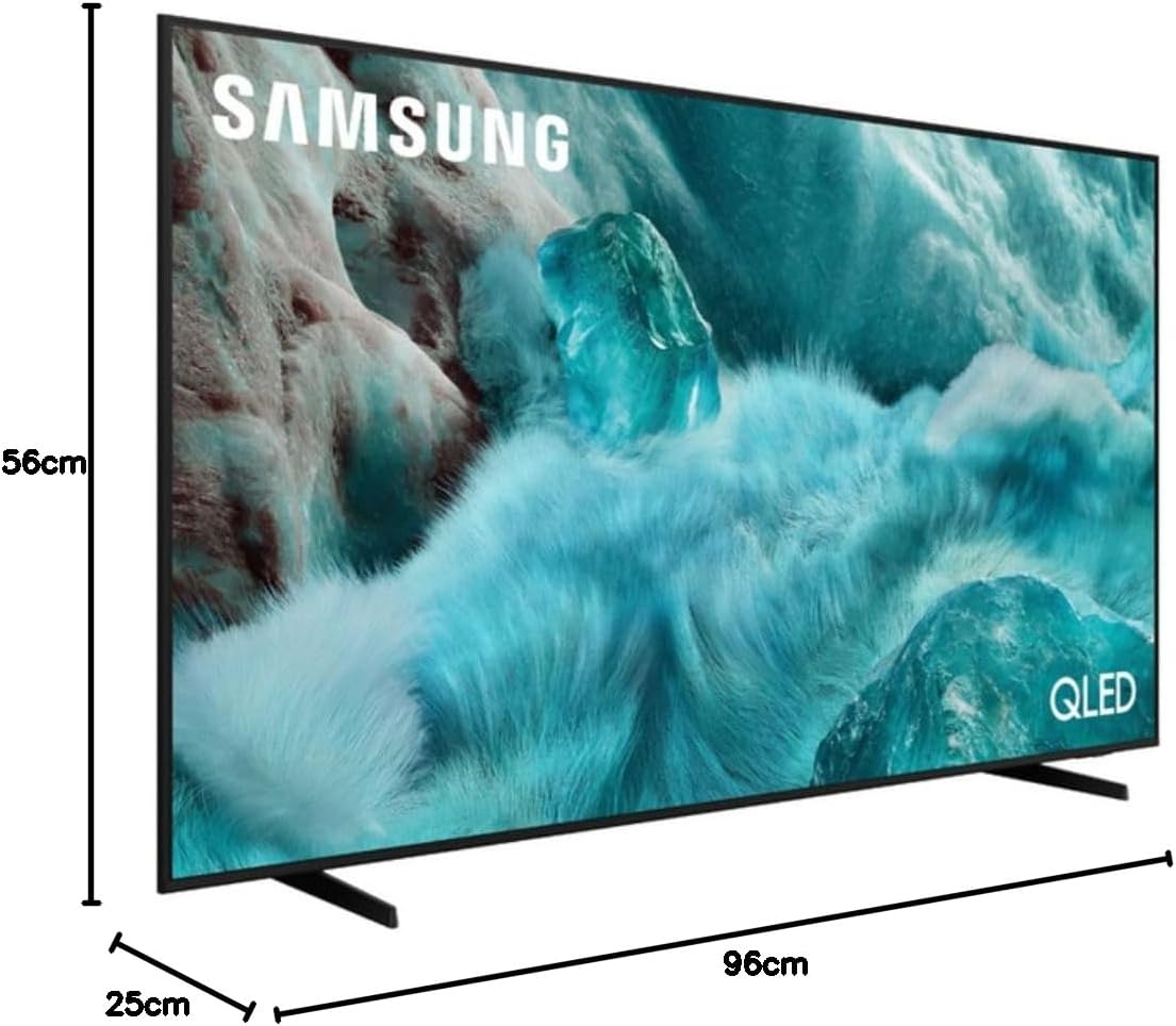 Samsung QLED Q7F 4K Smart TV 43 Zoll (108 cm) mit AI-Vision, 100% Farbvolumen mit Quantum Dot, HDR10+, Q4 AI Prozessor, One UI Tizen, Wi-Fi, Bluetooth 5.3 und Motion Xcelerator