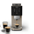 KRUPS Coffee Crush Extra Kaffeevollautomat, nur 15 cm breit, Schwarz