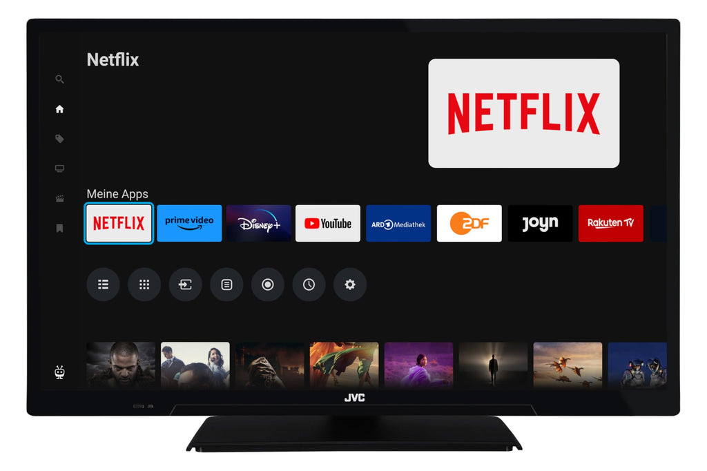 JVC Fernseher 32 Zoll Smart TV powered by TiVo (Full HD, HDR, Triple-Tuner, 6 Monate HD+ inkl.) LT-32VF5355W