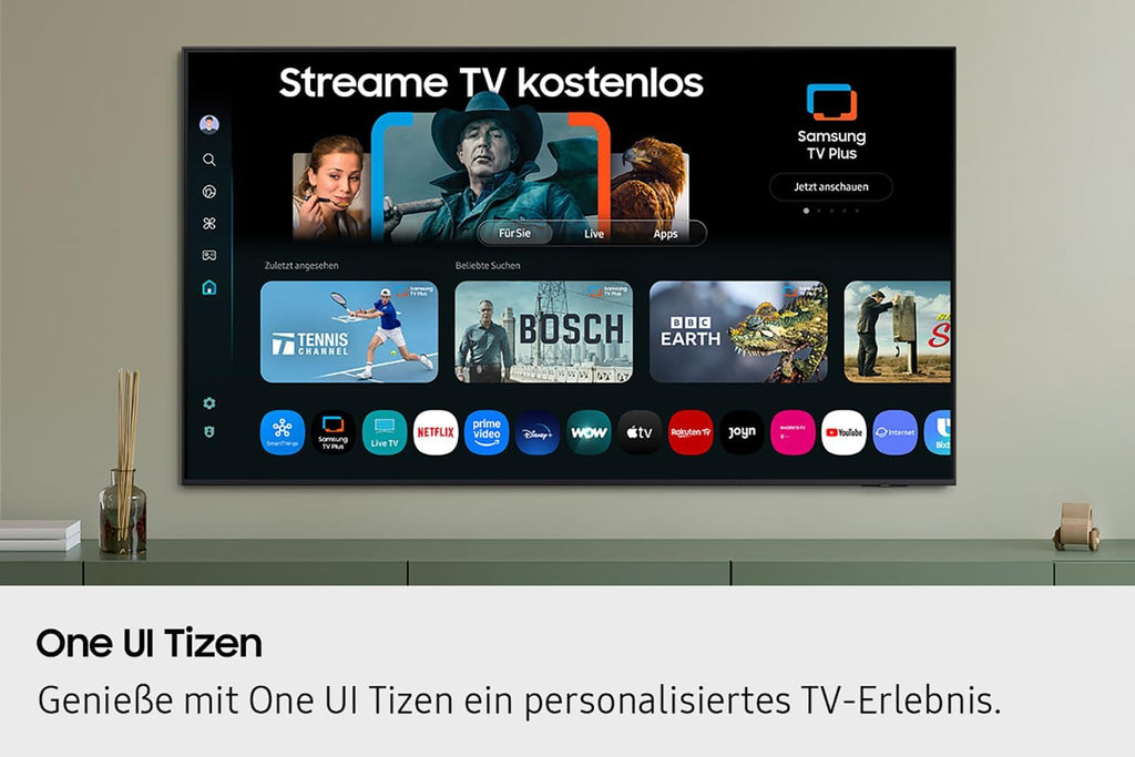 Samsung QLED 4K Q7FA 43 Zoll (108 cm) UHD Fernseher, Q4 AI Prozessor, Quantum Dot, Upscaling, Gaming Hub, Knox Security, Smart TV, 2025