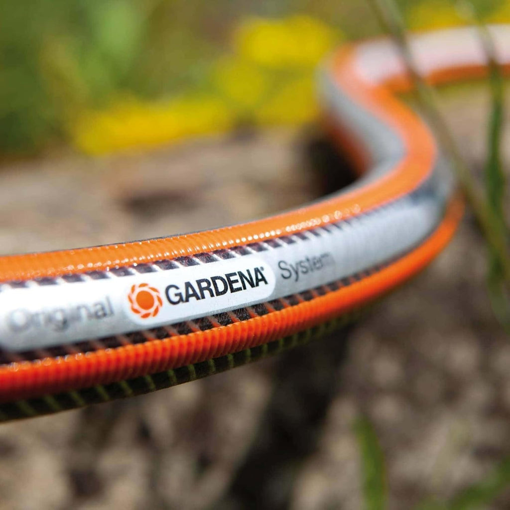 Gardena Polyvinylchlorid (PVC), Comfort HighFLEX Schlauch 19 mm (3/4 Zoll), 50 m: Gartenschlauch mit Power-Grip-Profil, 30 bar Berstdruck, hochflexibel, formstabil, UV-beständig, verpackt (18085-20)