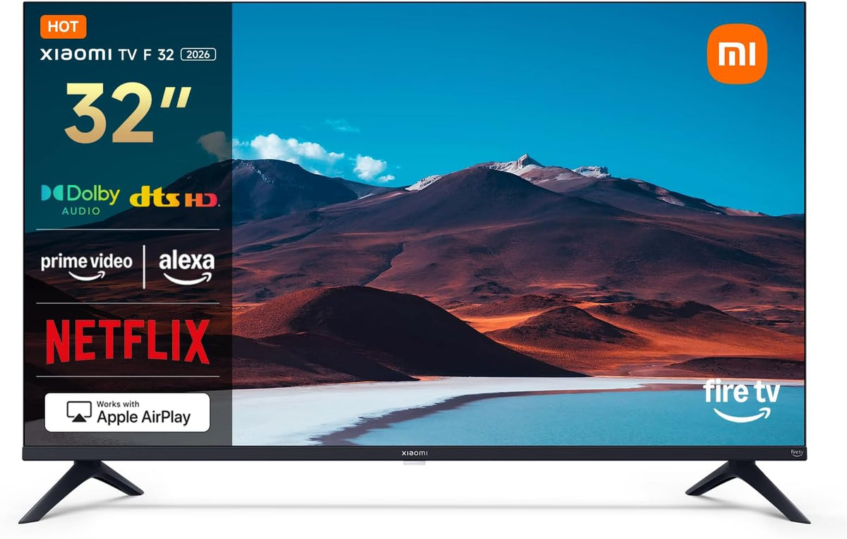 Xiaomi TV F 32, 32" HD Smart TV Fire OS7 Triple Tuner L32MB-FAEU