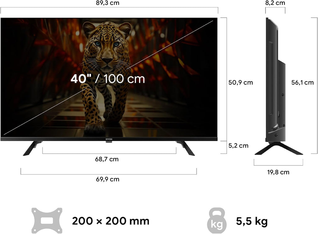 DYON ULTIMAX 40F-TI 40 Zoll Full HD Smart Fernseher